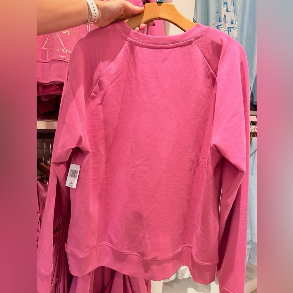 Disney pink Cinderella Castle pullover sweater WDW 2026 - Picture 2 of 2